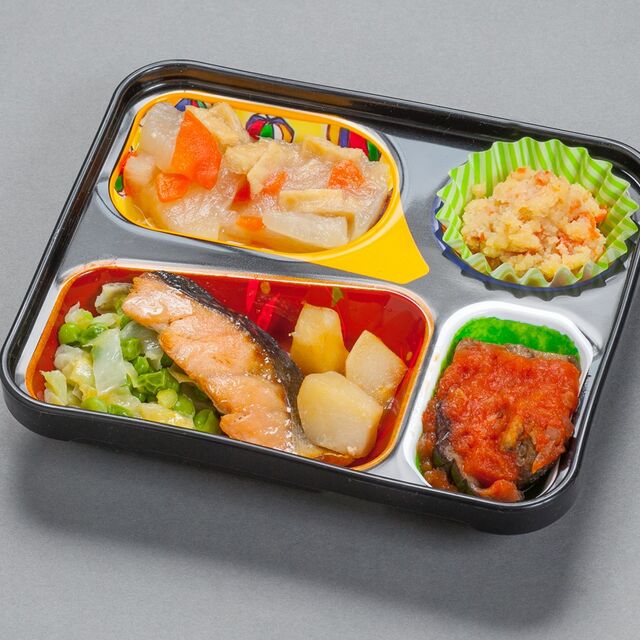 鮭のバター醤油焼き4